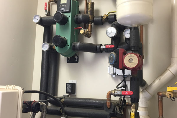 Plumbing Services include piping for steam, compressed air, and medical gas