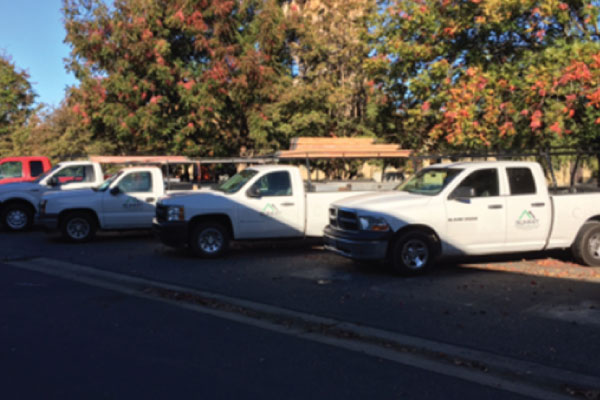 Summit Plumbing and Mechanical Work Trucks